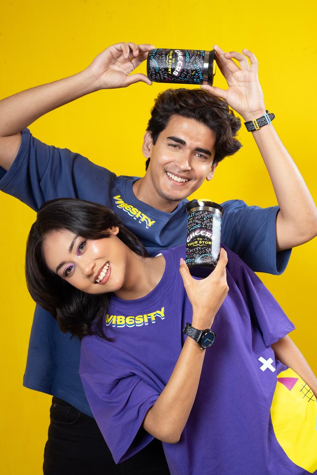 Let's Vibe Tumbler : Cheers to your story - Secondary Image