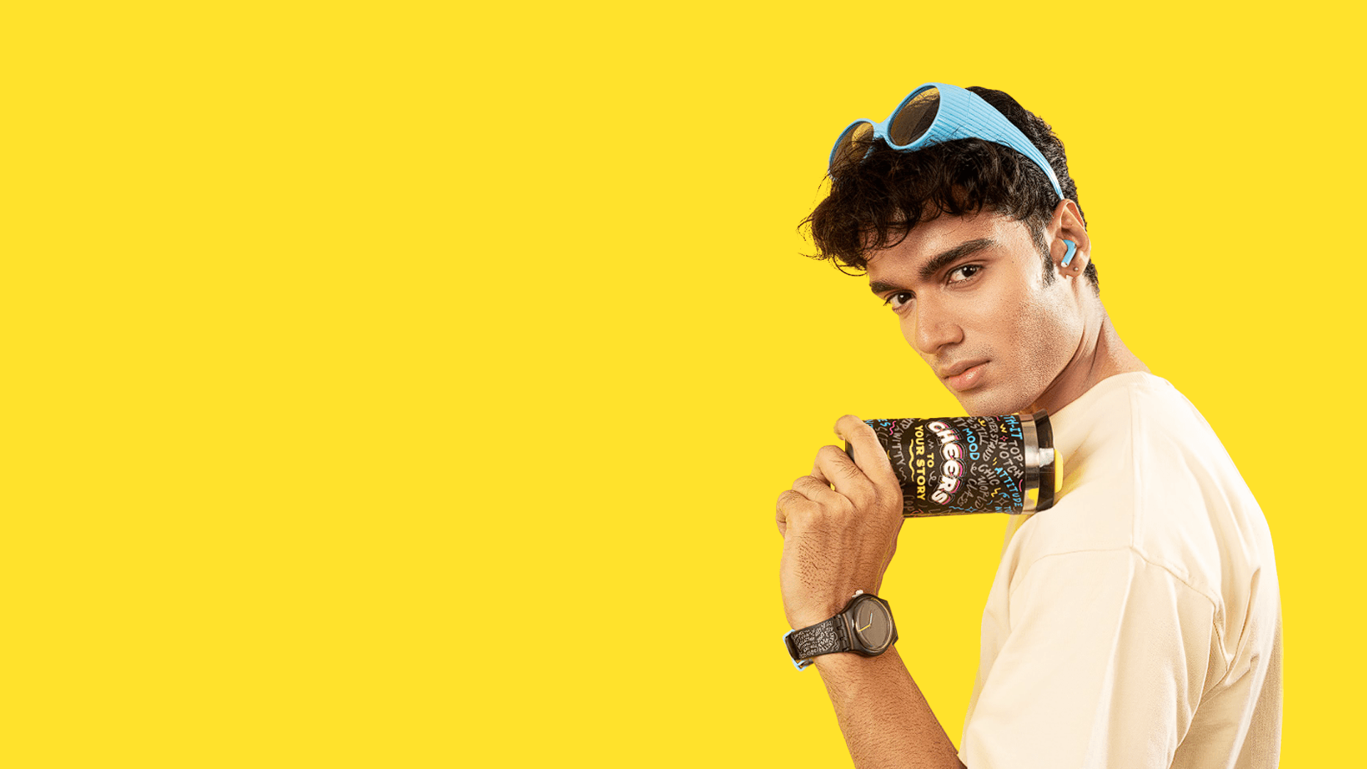 Let's Vibe Tumbler : Cheers to your story